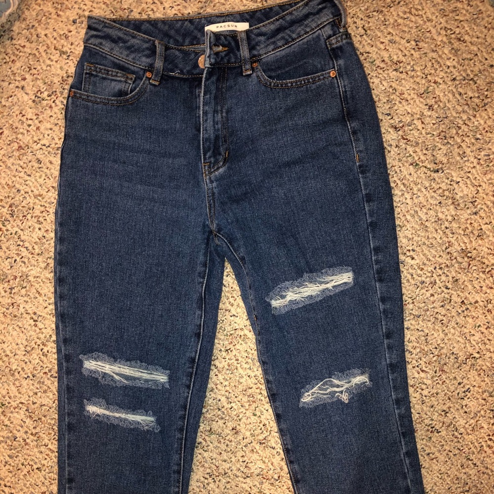 PAC sun high rise mom jeans